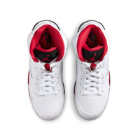Air Jordan 5 Retro (GS) "Fire Red 'Black Tongue'"