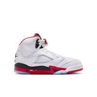 Air Jordan 5 Retro (GS) "Fire Red 'Black Tongue'"