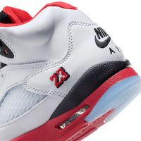 Air Jordan 5 Retro (GS) "Fire Red 'Black Tongue'"