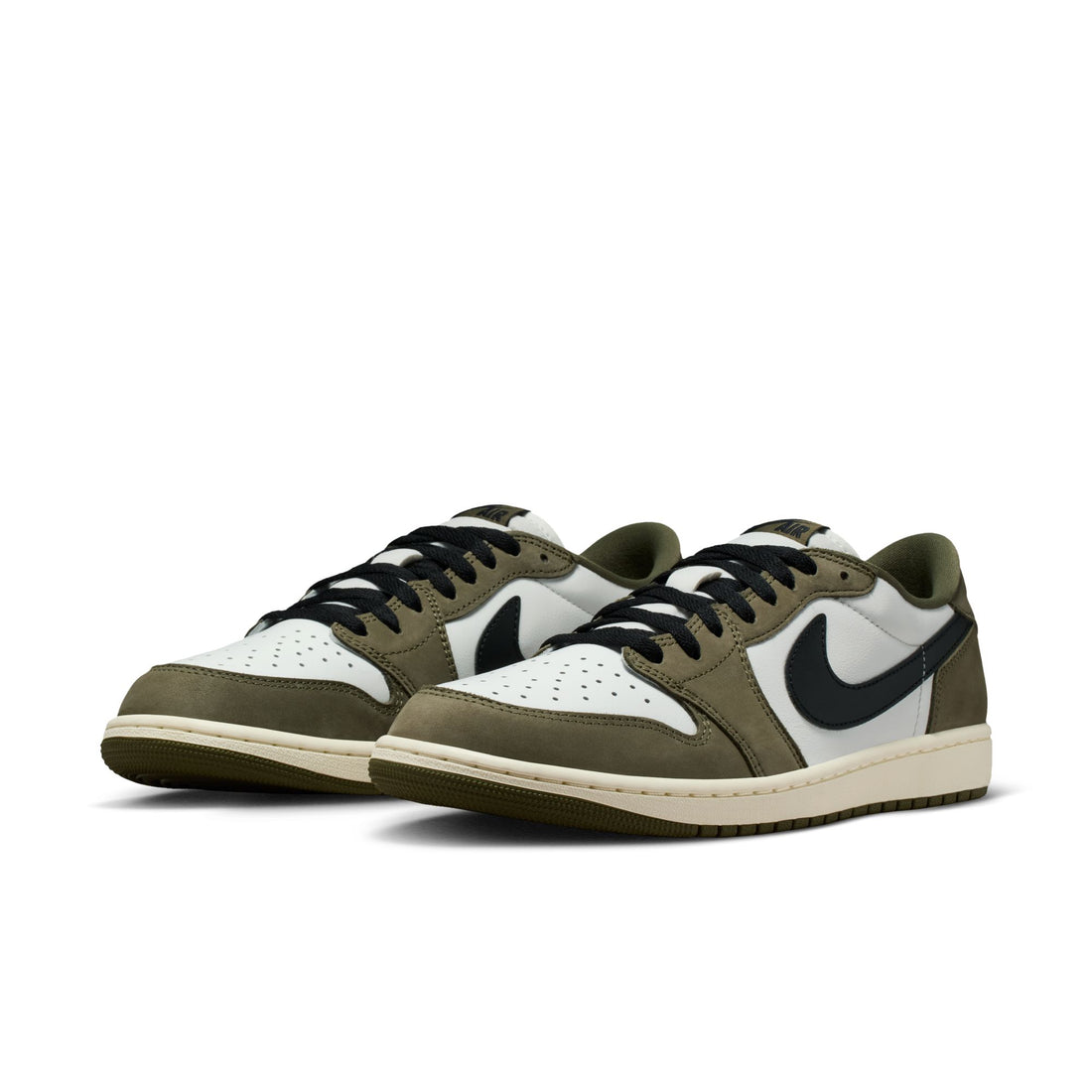 Air Jordan 1 Low OG "Medium Olive / Summit White"