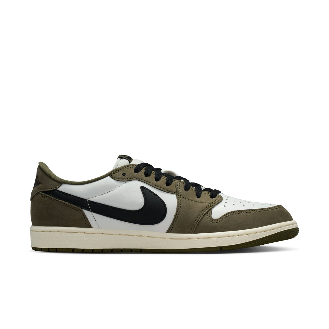 Air Jordan 1 Low OG "Medium Olive / Summit White"