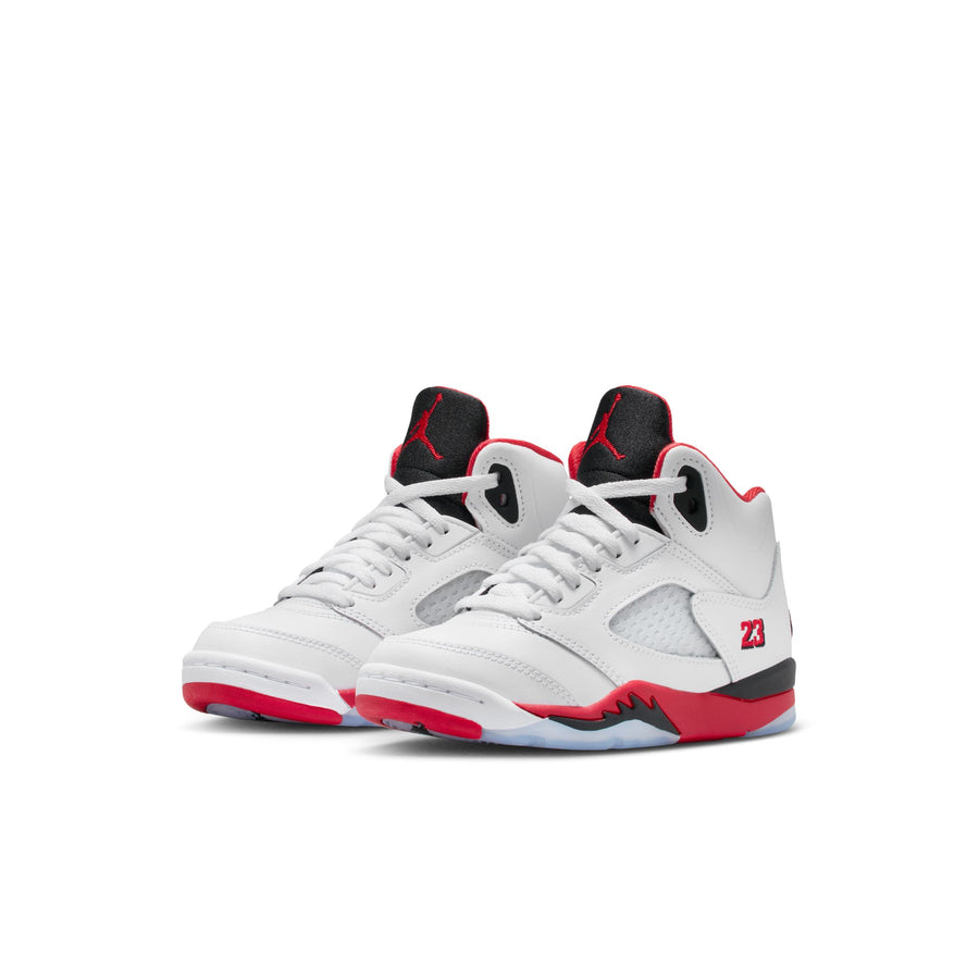 Jordan 5 Retro (PS) "Fire Red 'Black Tongue'"