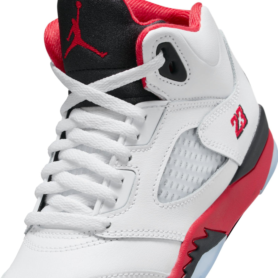 Jordan 5 Retro (PS) "Fire Red 'Black Tongue'"
