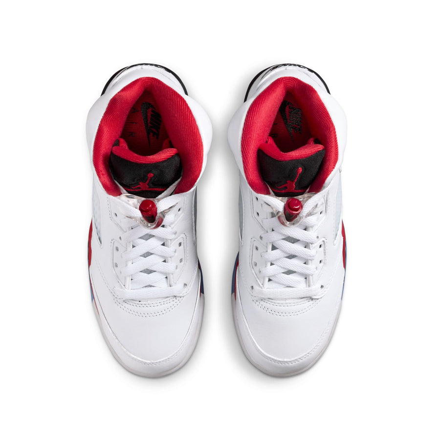 Air Jordan 5 Retro (GS) "Fire Red 'Black Tongue'"