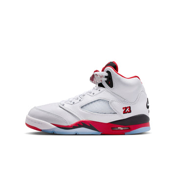 Air Jordan 5 Retro (GS) "Fire Red 'Black Tongue'"