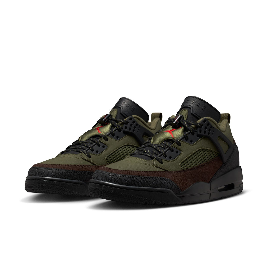 Spizike Low "Medium Olive/University Red"
