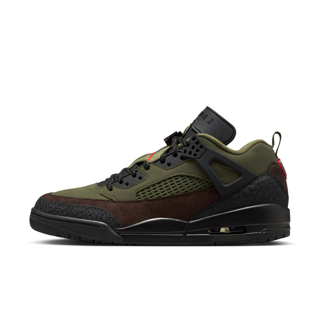 Spizike Low "Medium Olive/University Red"