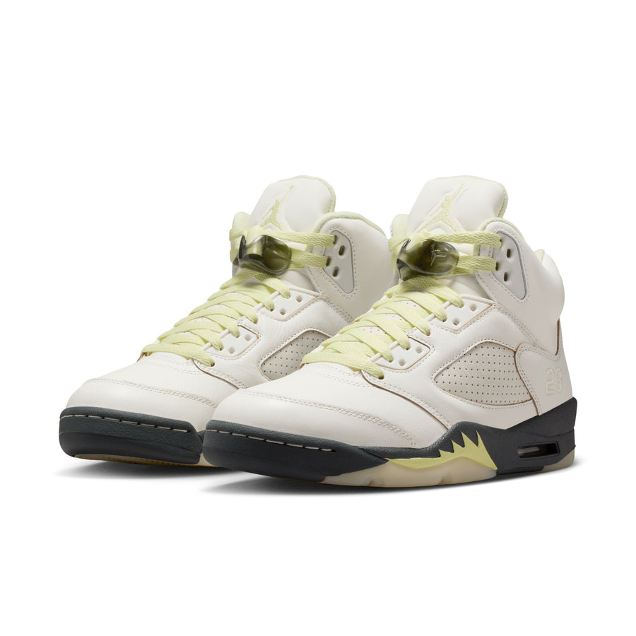 W Air Jordan 5 Retro "Luminous Green"