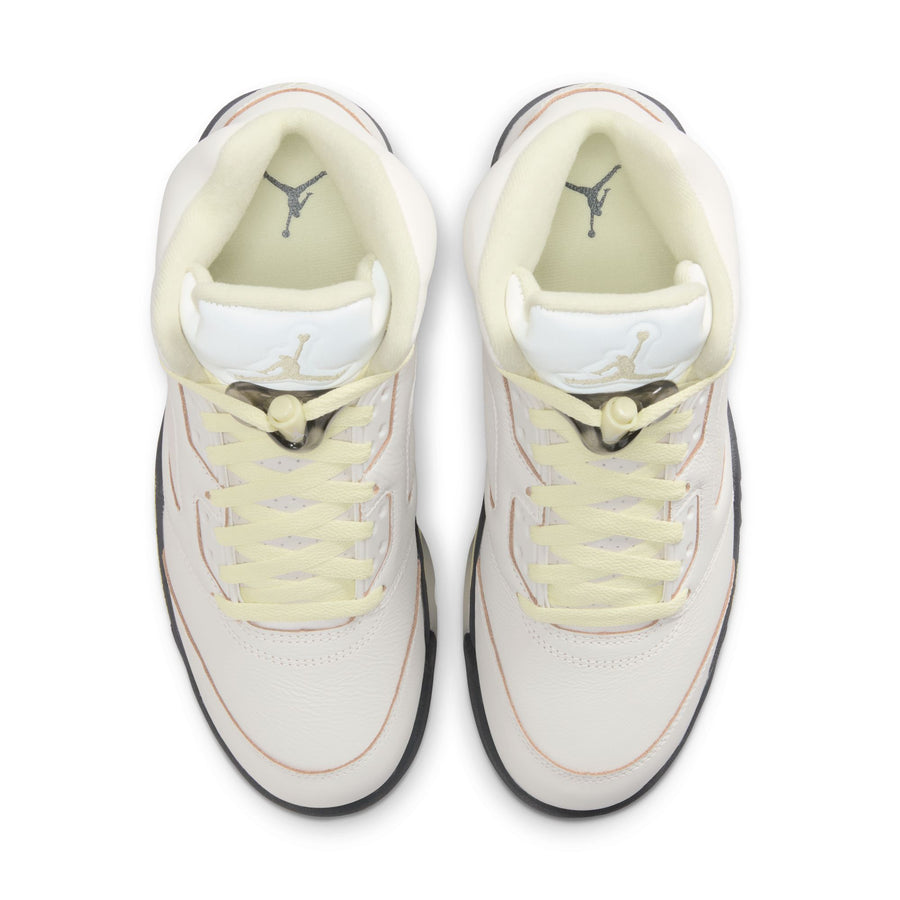 W Air Jordan 5 Retro "Luminous Green"