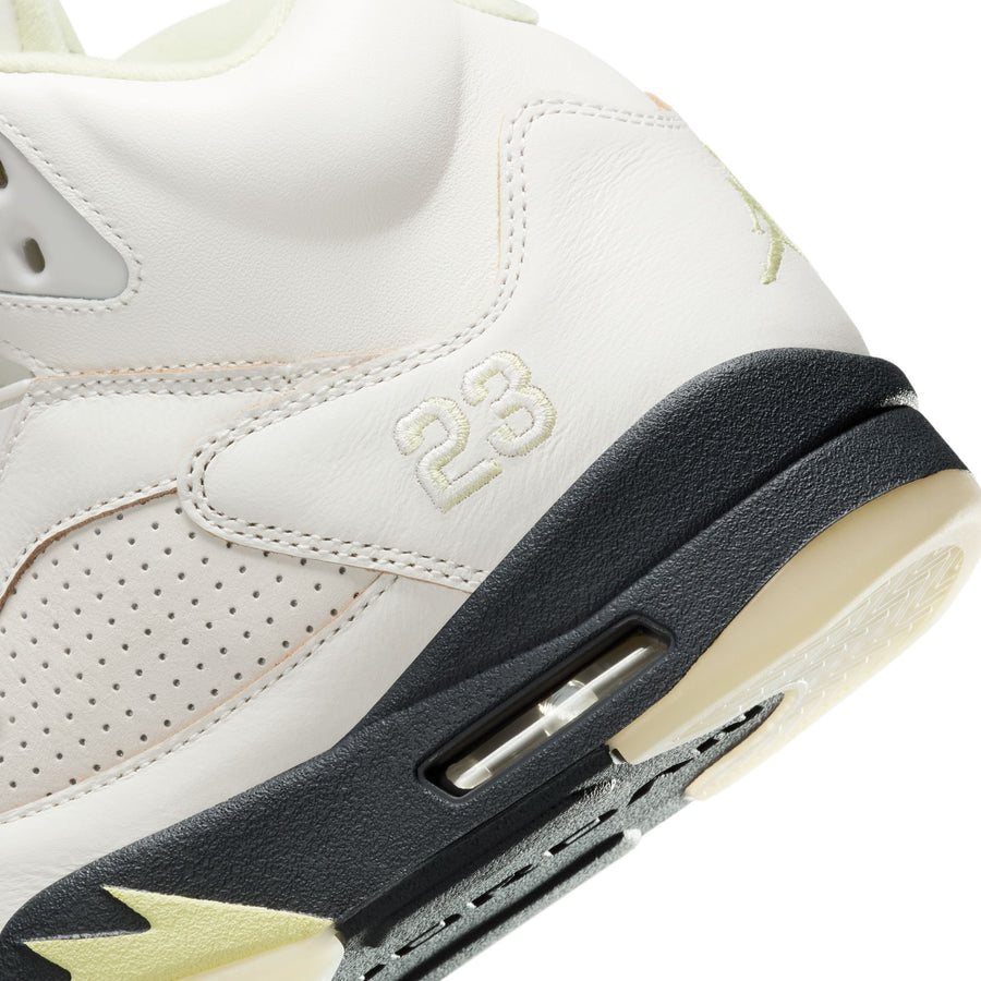 W Air Jordan 5 Retro "Luminous Green"