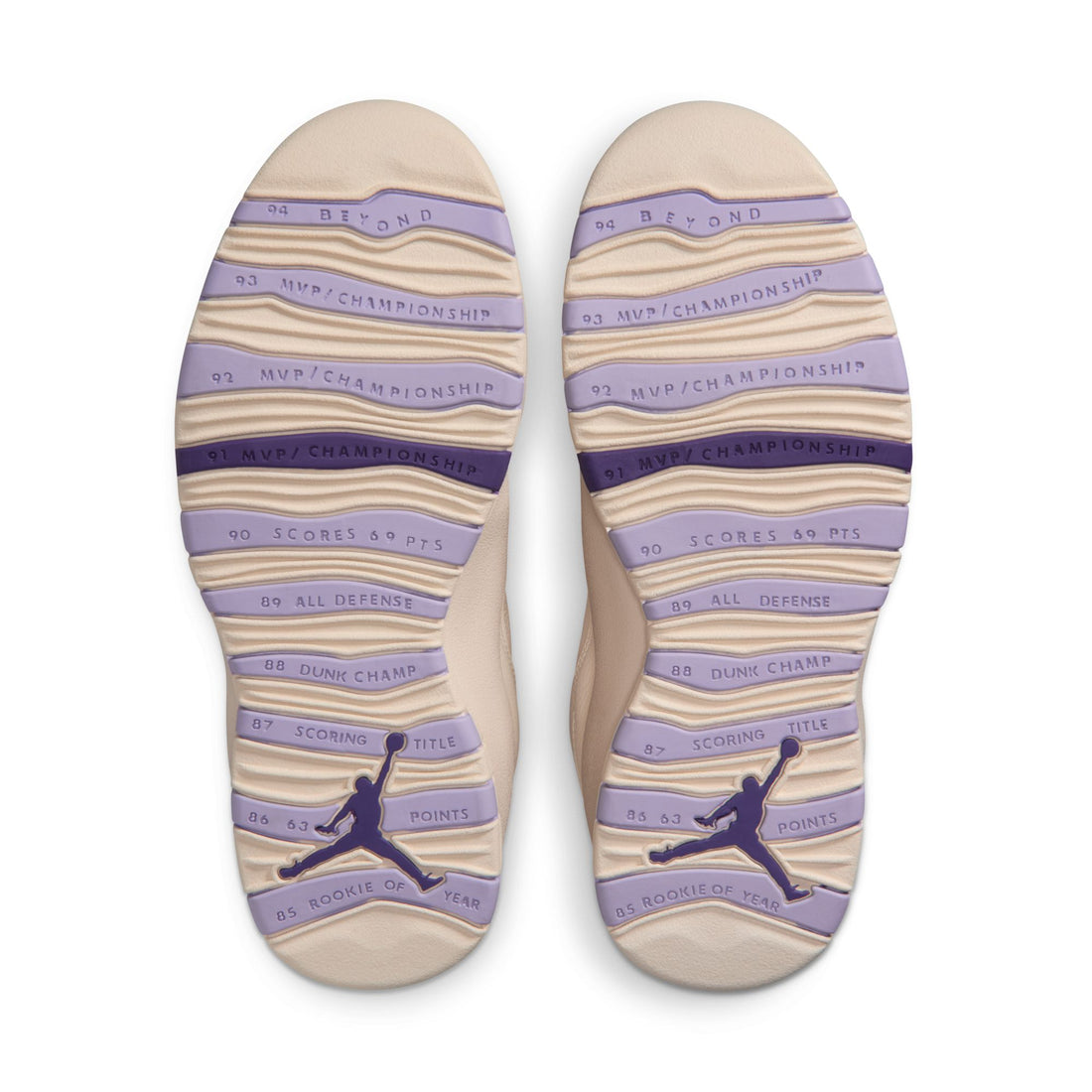 W Air Jordan 10 Retro "Chalk & Hydrangeas"